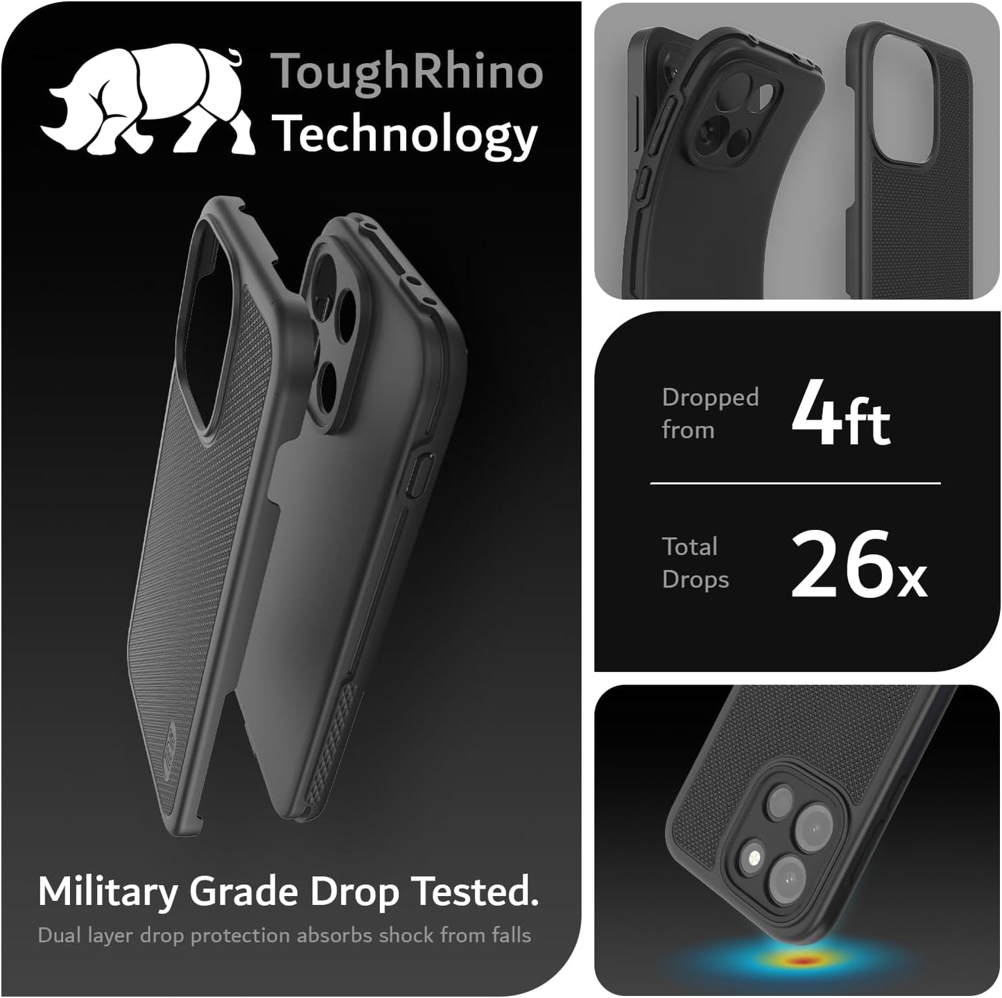 OnePlus Nord 6 5G Case (2026) MergeGrip Heavy Duty DualShield