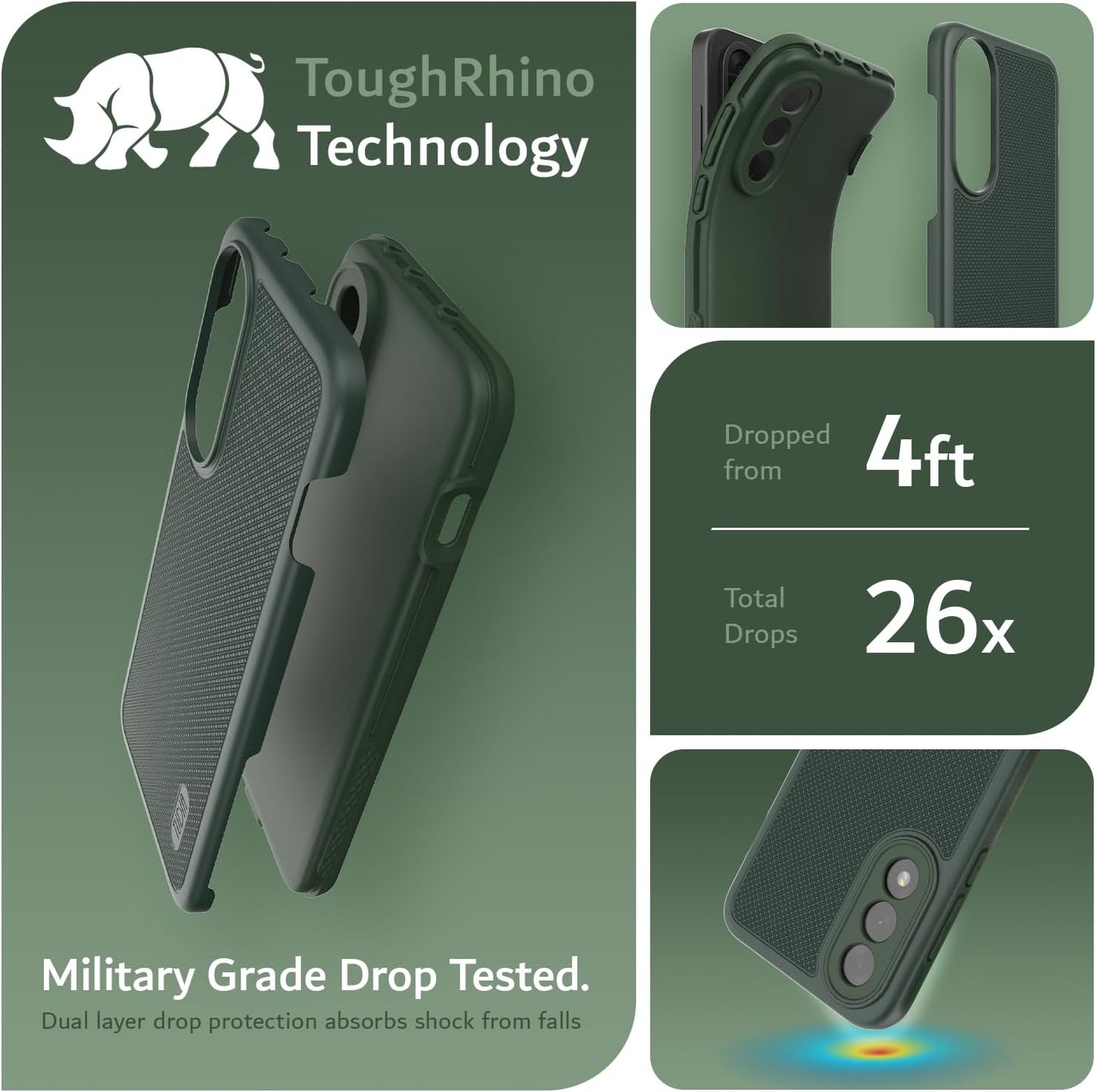 Engineered with dual-layer, military-grade protection, this OnePlus Nord 5 5G case absorbs impacts to keep your device safe from drops.