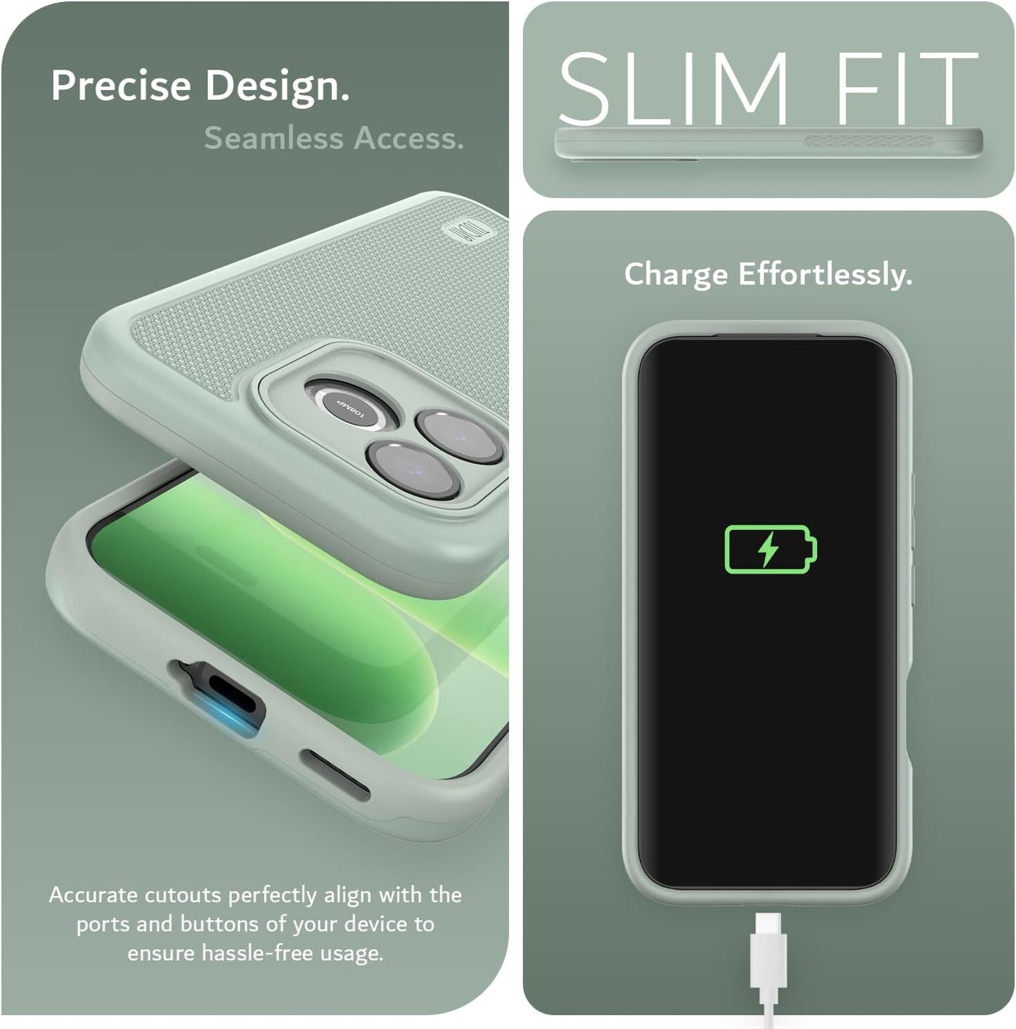 Honor 600 Lite 5G (2025) Case MergeGrip Heavy Duty DualShield
