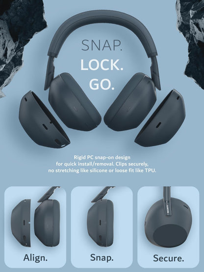 Sony WH-1000XM6 (2025) Headphone Ear Cup Protectors [Left & Right Covers Only]