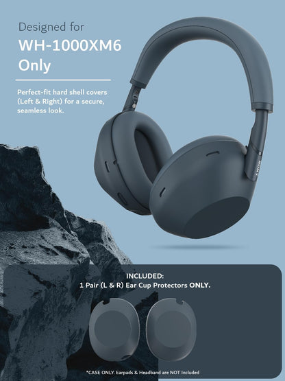 Sony WH-1000XM6 (2025) Headphone Ear Cup Protectors [Left & Right Covers Only]