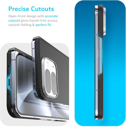 Phone case with Precise Cutouts hassle-free access and perfect fit in a white background