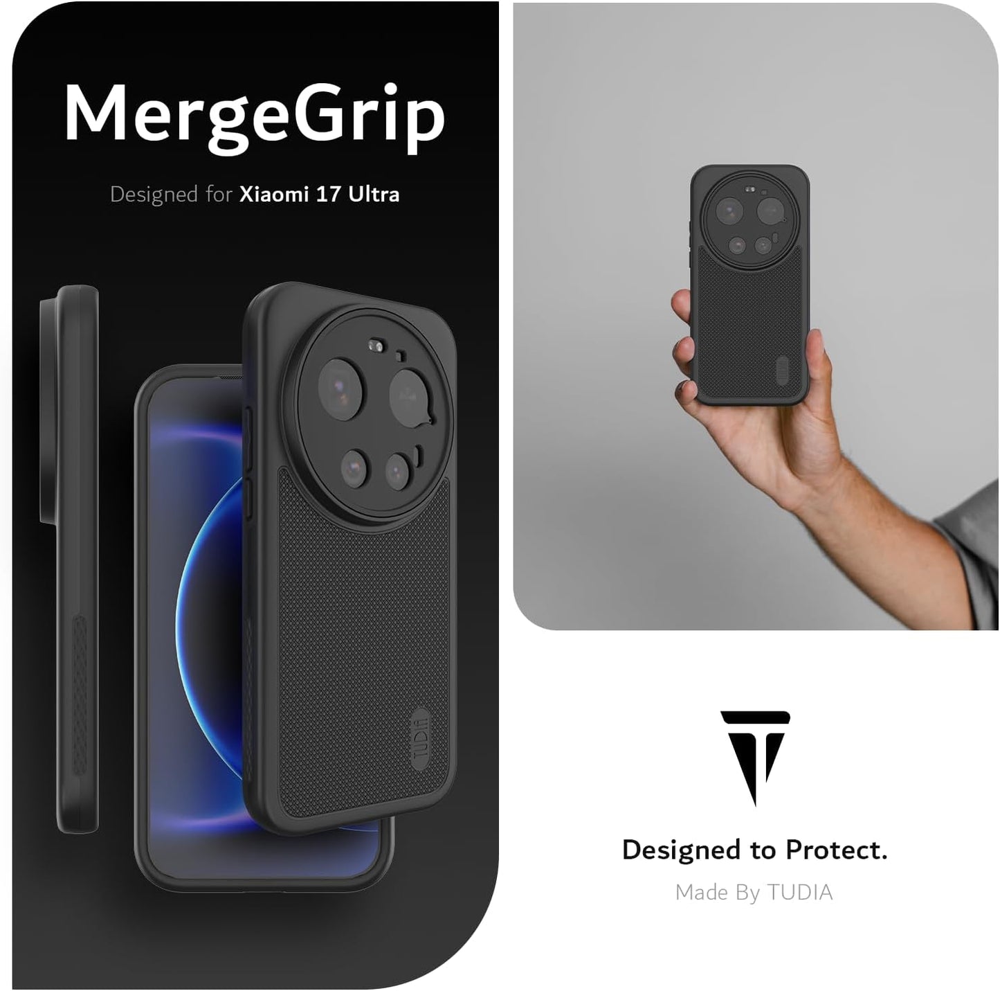 Xiaomi 17 Ultra 5G (2026) Case MergeGrip Heavy Duty