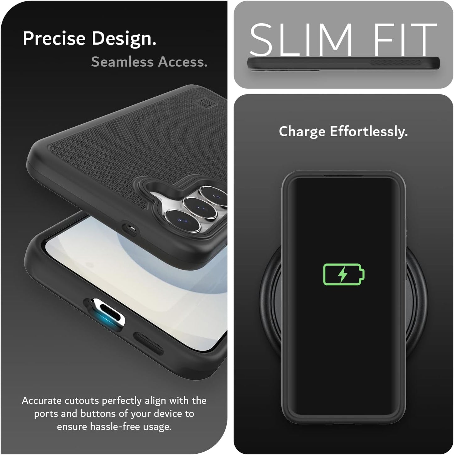 Engineered with accurate cutouts to match every port and button, providing seamless, worry-free operation.
