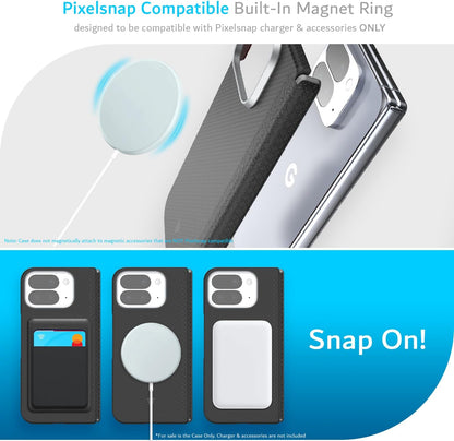 Design for Pixelsnap Compatible built-in magnet ring 