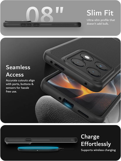 Motorola Signature Case (2026) / Motorola Edge 70 Ultra Case MergeGrip Heavy Duty Case
