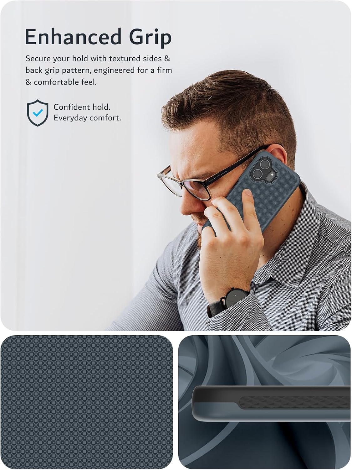 TCL NXTPAPER 70 Pro Case MergeGrip Heavy Duty Case [For T-Mobile Version Only]