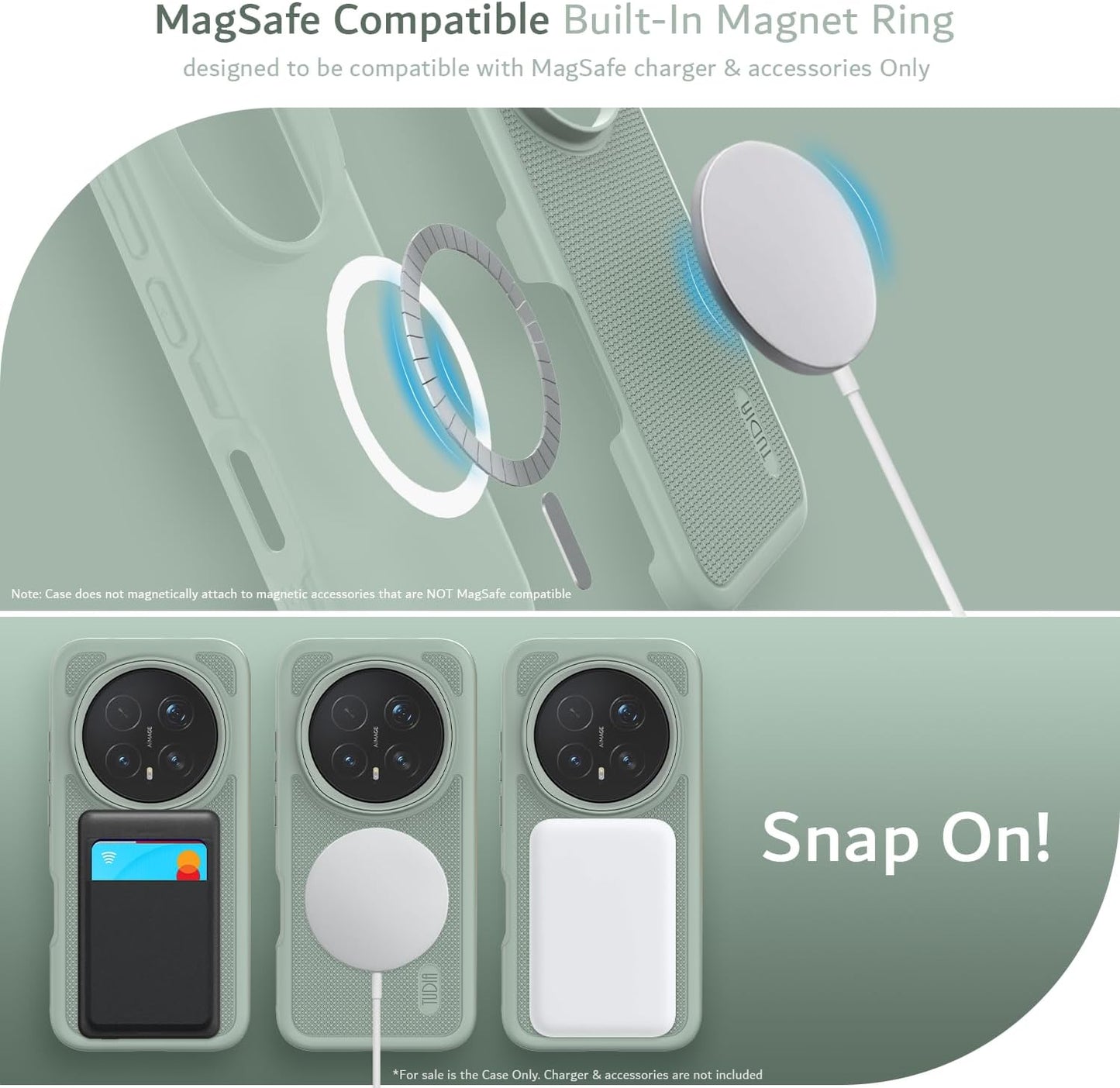 Honor Magic 8 Pro 5G Case MergeGrip Heavy Duty Dual Shield