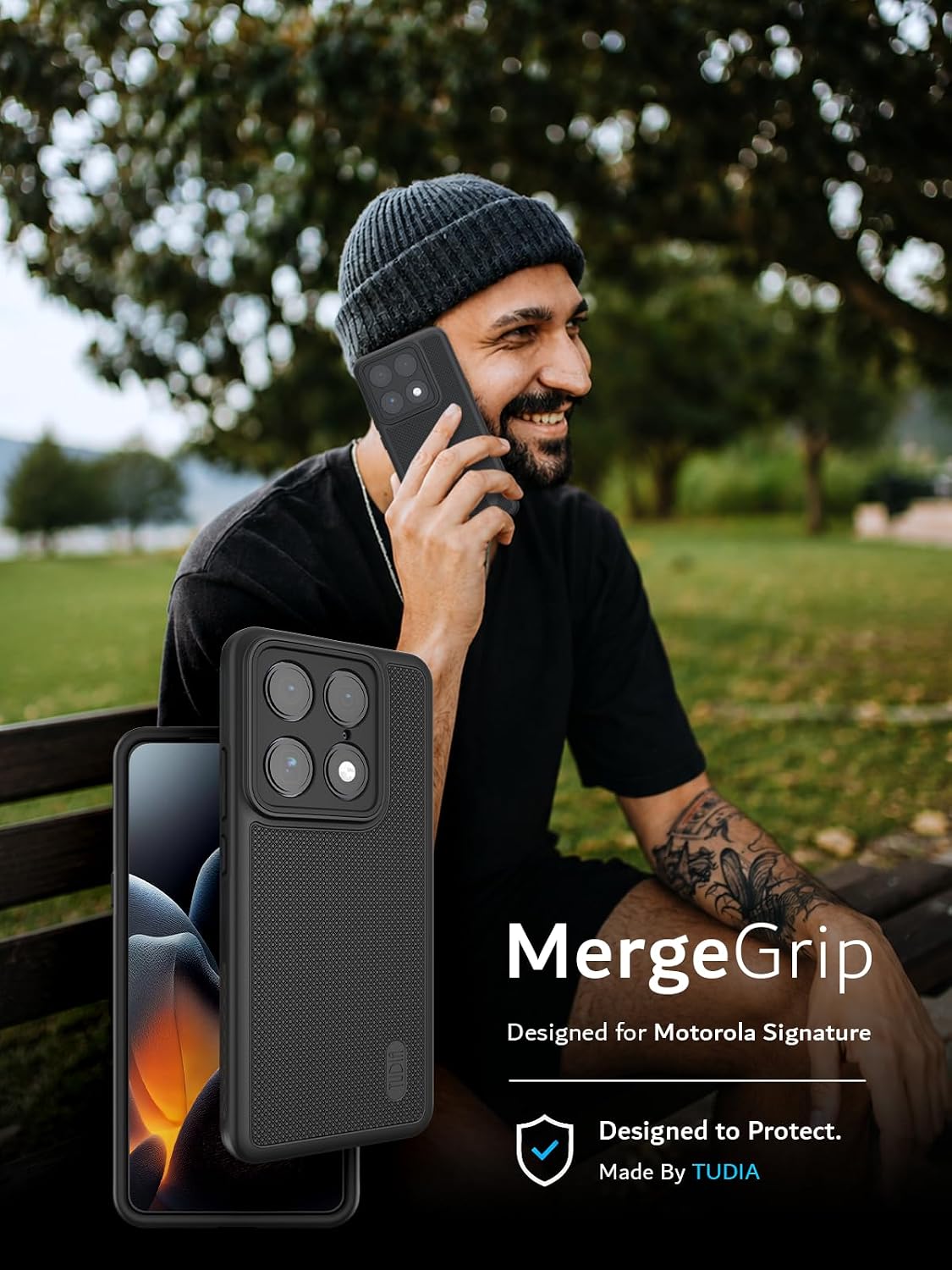 Motorola Signature Case (2026) / Motorola Edge 70 Ultra Case MergeGrip Heavy Duty Case