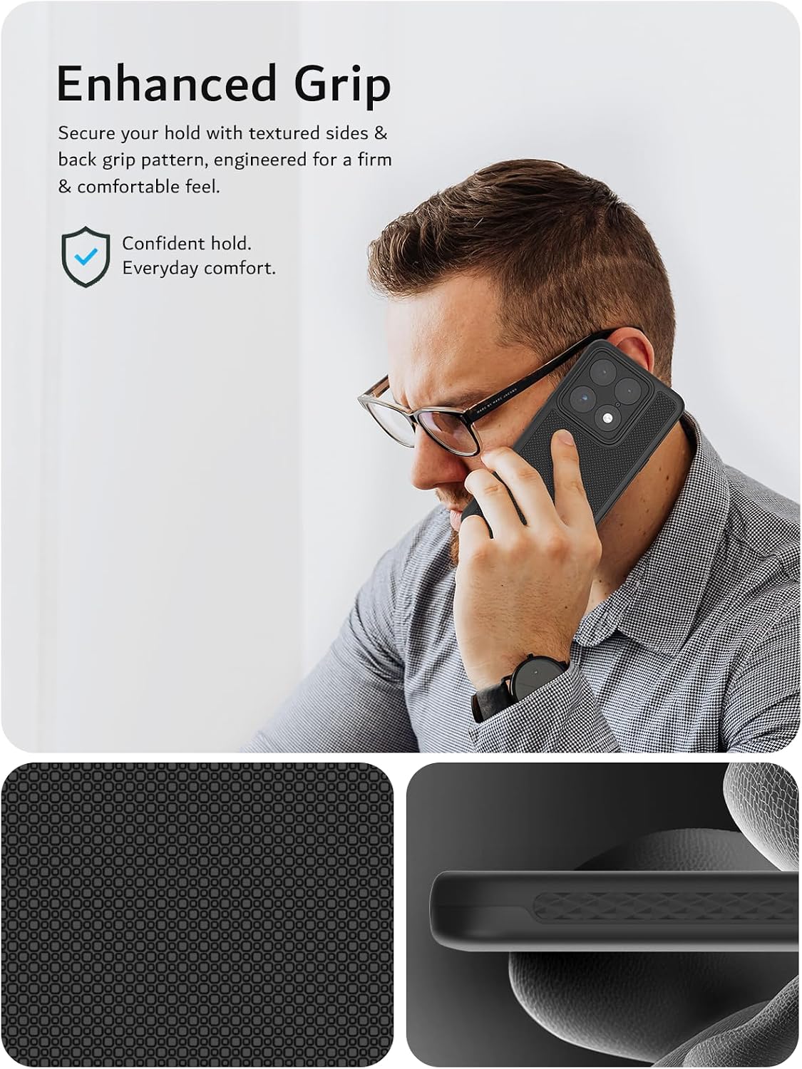 Motorola Signature Case (2026) / Motorola Edge 70 Ultra Case MergeGrip Heavy Duty Case