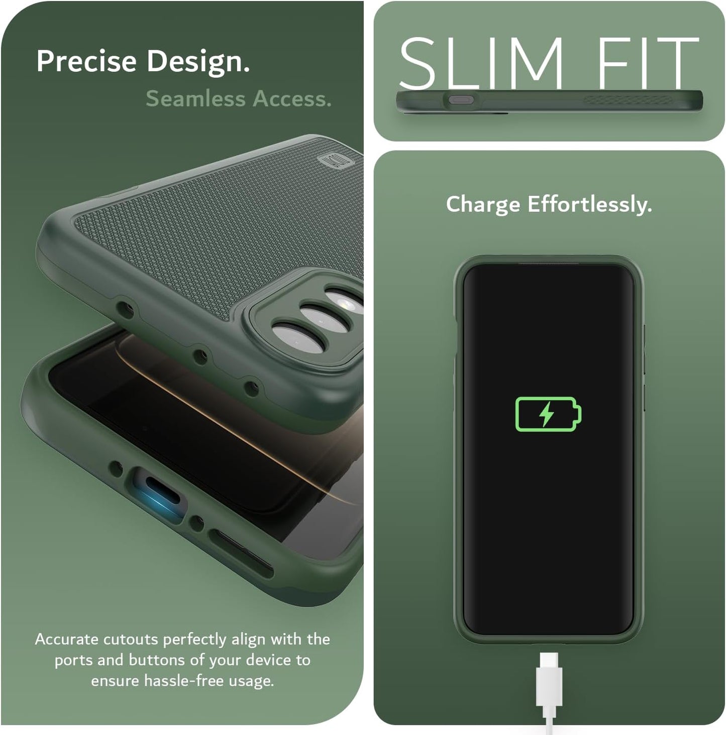 Engineered for seamless access, this OnePlus Nord 5 5G case features precise cutouts that match every port and button for effortless daily use.