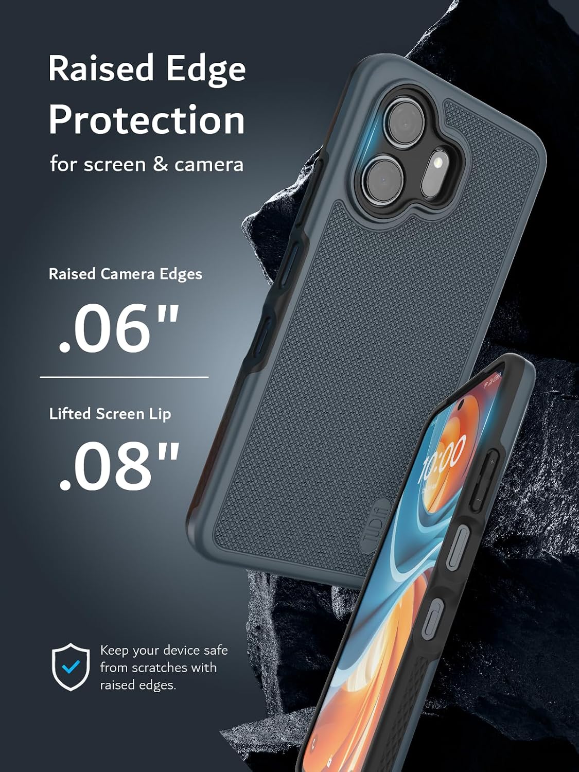 TCL NXTPAPER 70 Pro Case MergeGrip Heavy Duty Case [For T-Mobile Version Only]