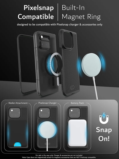 Google Pixel 11 Pro Fold 2025 [Pixelsnap & MagSafe Compatible] MergeGrip Case