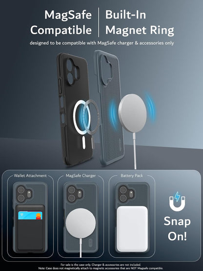 TCL NXTPAPER 70 Pro Case MergeGrip Heavy Duty Case [For T-Mobile Version Only]