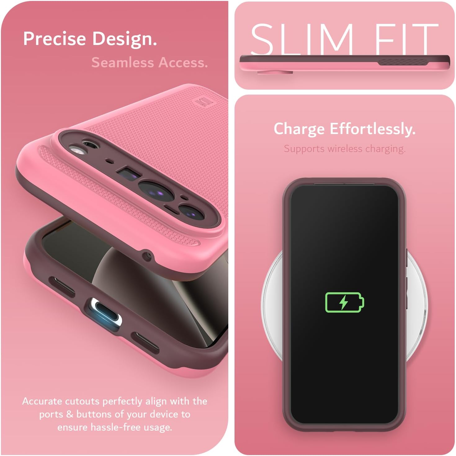 Designed for effortless access, this Google Pixel 10 Pro XL 2025 case features accurate cutouts for every port and button, ensuring smooth daily operation.