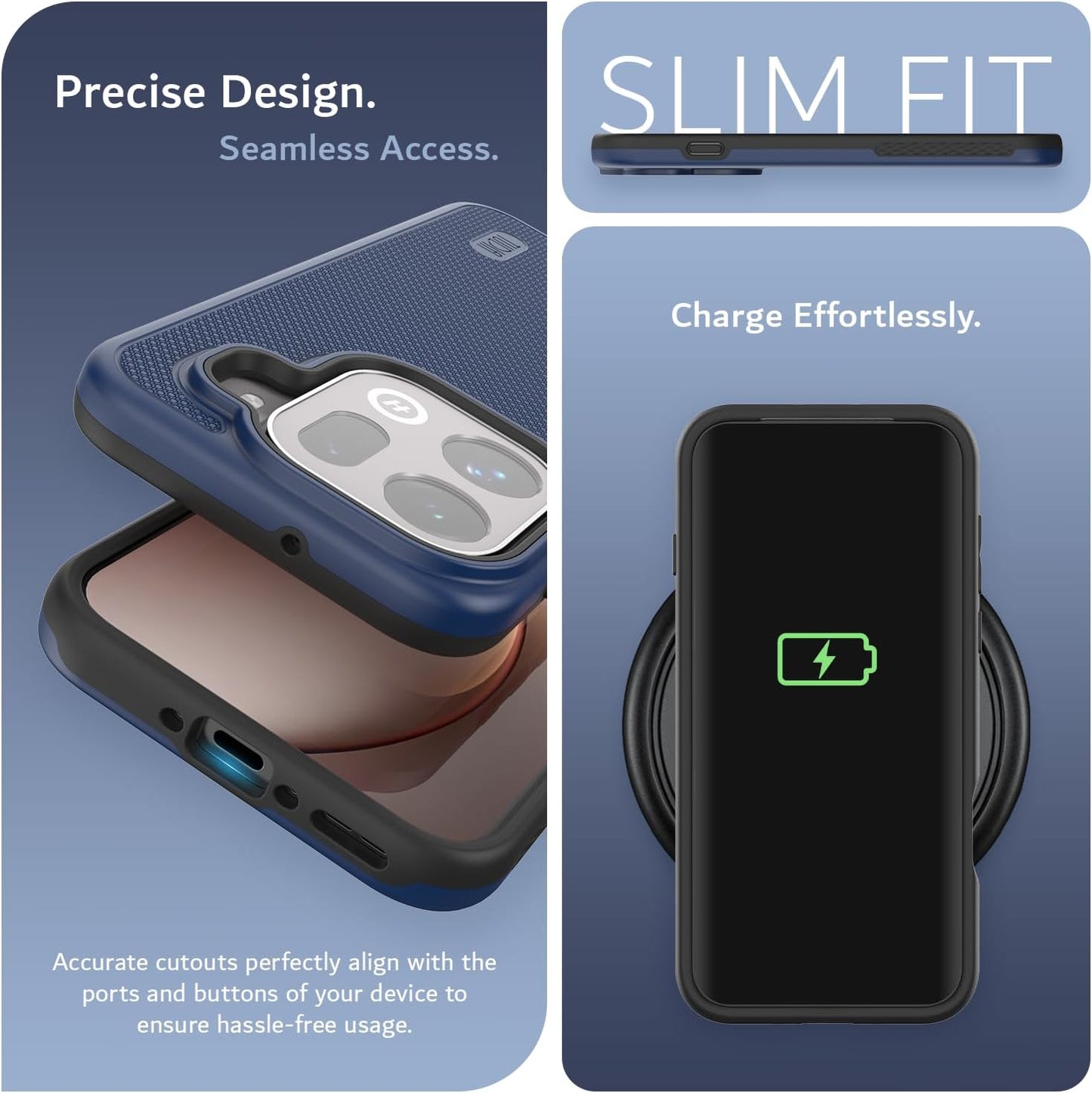 Oppo Find x9 Pro 5G Case MergeGrip Heavy Duty Dual Shield