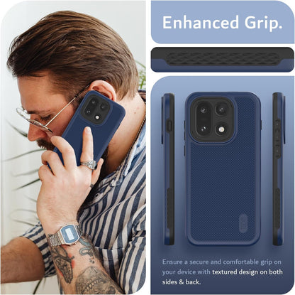 Secure and comfortable  grip on your device with textured design on both sides & back