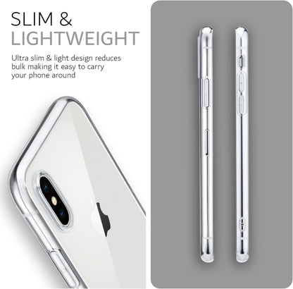 Apple iPhone Xs Max smooth silicone case with slim and lightweight design