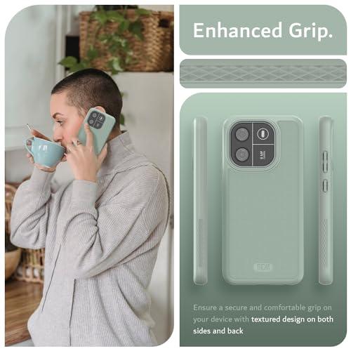 Blackview Wave 6C MergeGrip Case - Heavy Duty Dual-Layer Rugged Protective Phone Cover with Non-Slip Grip by TUDIA