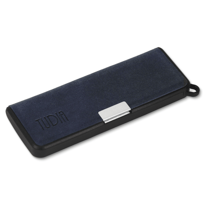 Slim-Fit Heavy Duty Leather Case for AliveCor Kardia Mobile 6L Heart Monitor - TUDIA Products