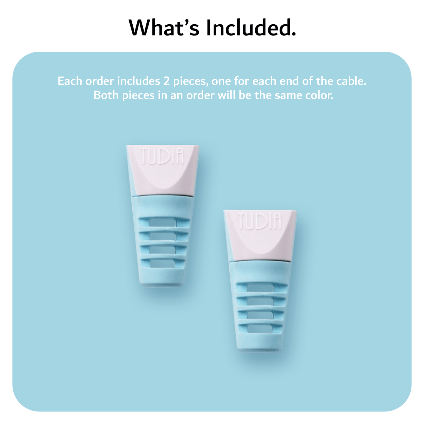 TUDIA Klip Cable Protector Compatible With Apple MagSafe 2 (2 pcs) - TUDIA Products
