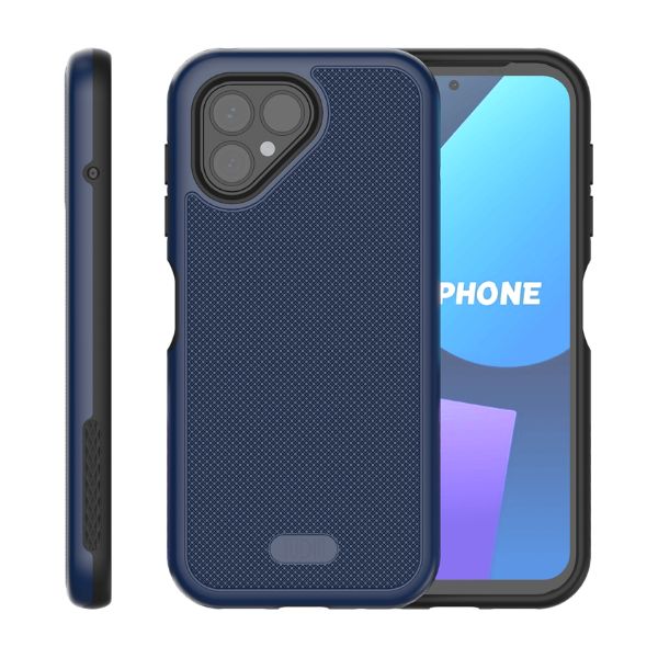 Indigo Blue MergeGrip Heavy Duty DualShield Case for Fairphone 5 – Rugged Shockproof Slim Protective Phone Cover