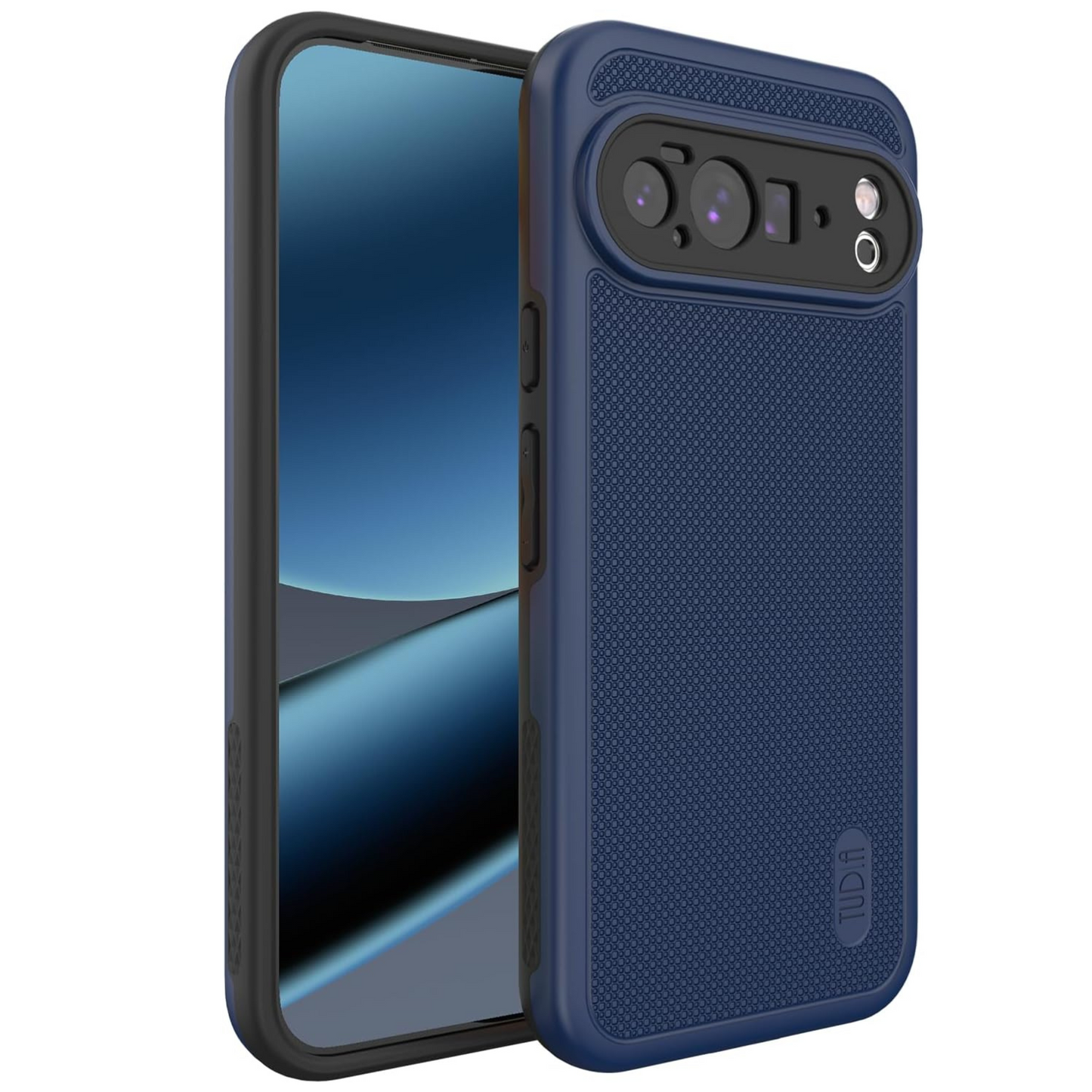 Indigo Blue MergeGrip Case for Google Pixel 10 Pro XL 2025 – Shockproof Heavy Duty Phone Cover