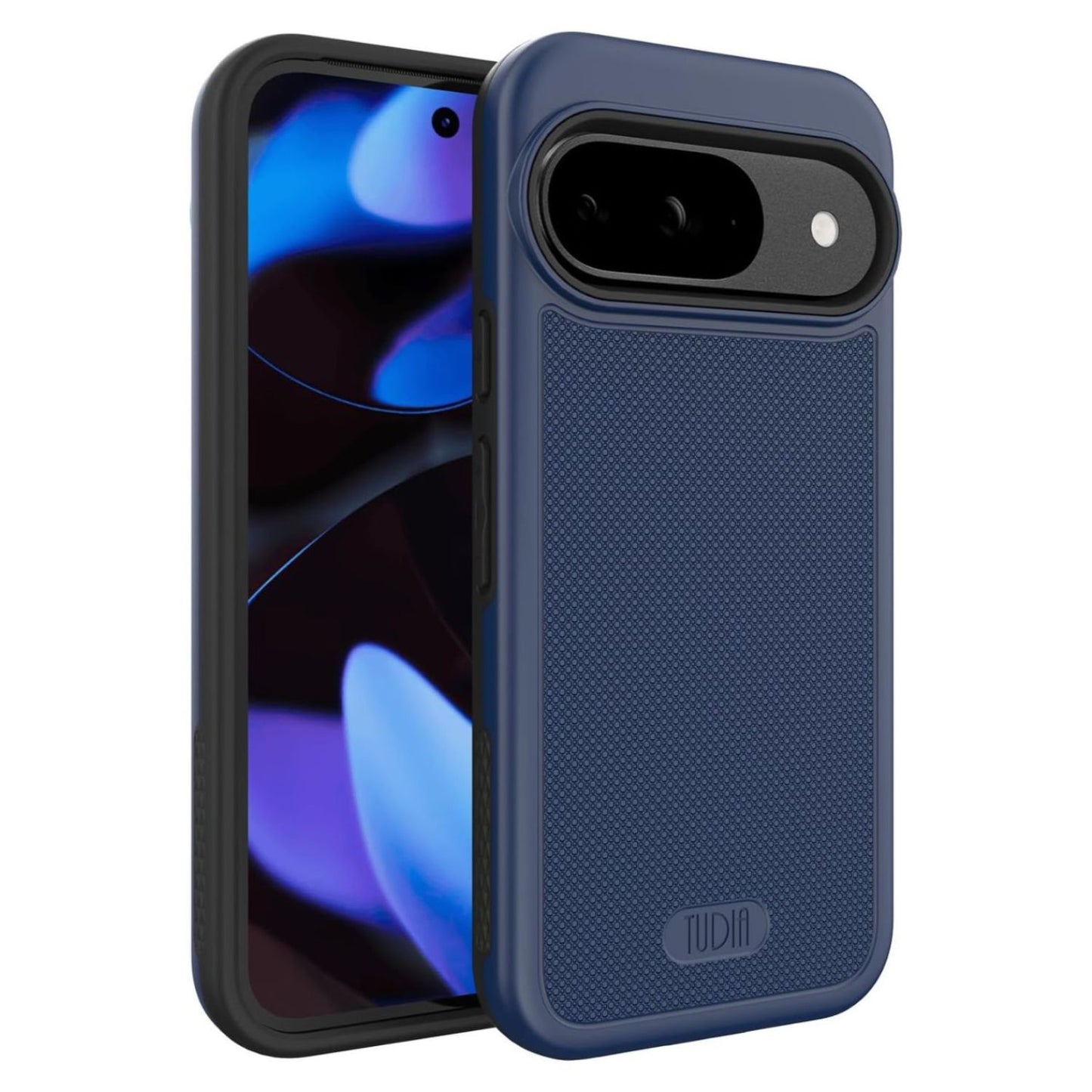 Indigo Blue MERGEGrip Case with Built-In Magnet for Google Pixel 9 / Pixel 9 Pro (2024) – Durable Shockproof Protective Phone Cover