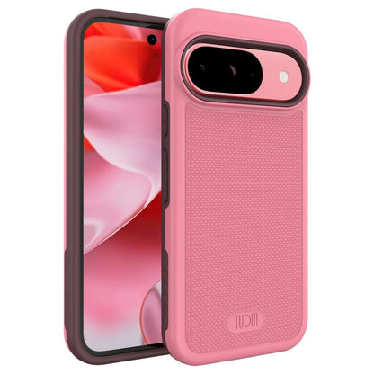 Smokey Pink MERGEGrip Case with Built-In Magnet for Google Pixel 9 / Pixel 9 Pro (2024) – Durable Shockproof Protective Phone Cover