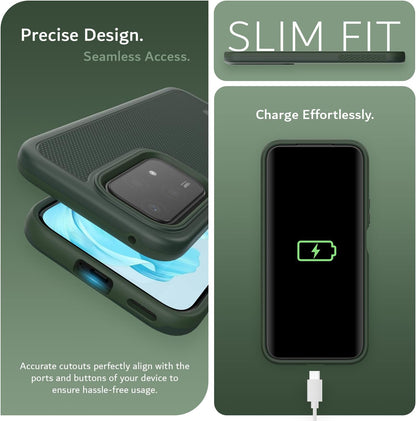 MergeGrip DualShield Heavy Duty Case for Honor Magic 200 Lite 5G – Slim, Shockproof, Precise Fit with Seamless Access