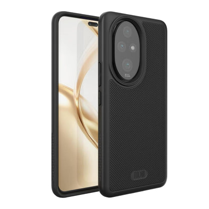 Black TUDIA MergeGrip DualShield heavy duty case for Honor Magic 200 Pro 5G, rugged dual-layer shockproof protective phone cover with reinforced corners and enhanced drop and scratch protection