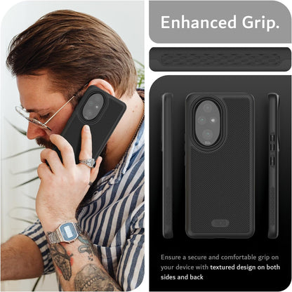 Heavy duty MergeGrip case for Honor Magic 200 Pro 5G with dual-layer shock protection and non-slip textured grip