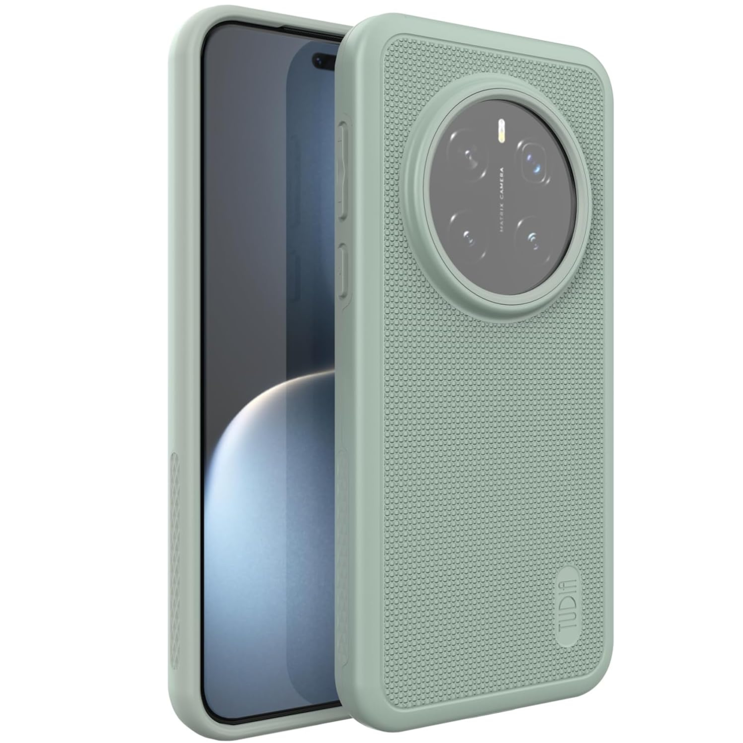 TUDIA MergeGrip DualShield heavy duty case in Green Lily for Honor Magic 7 Pro 5G 2025, durable dual-layer shockproof phone cover with reinforced corners for maximum drop and scratch protection