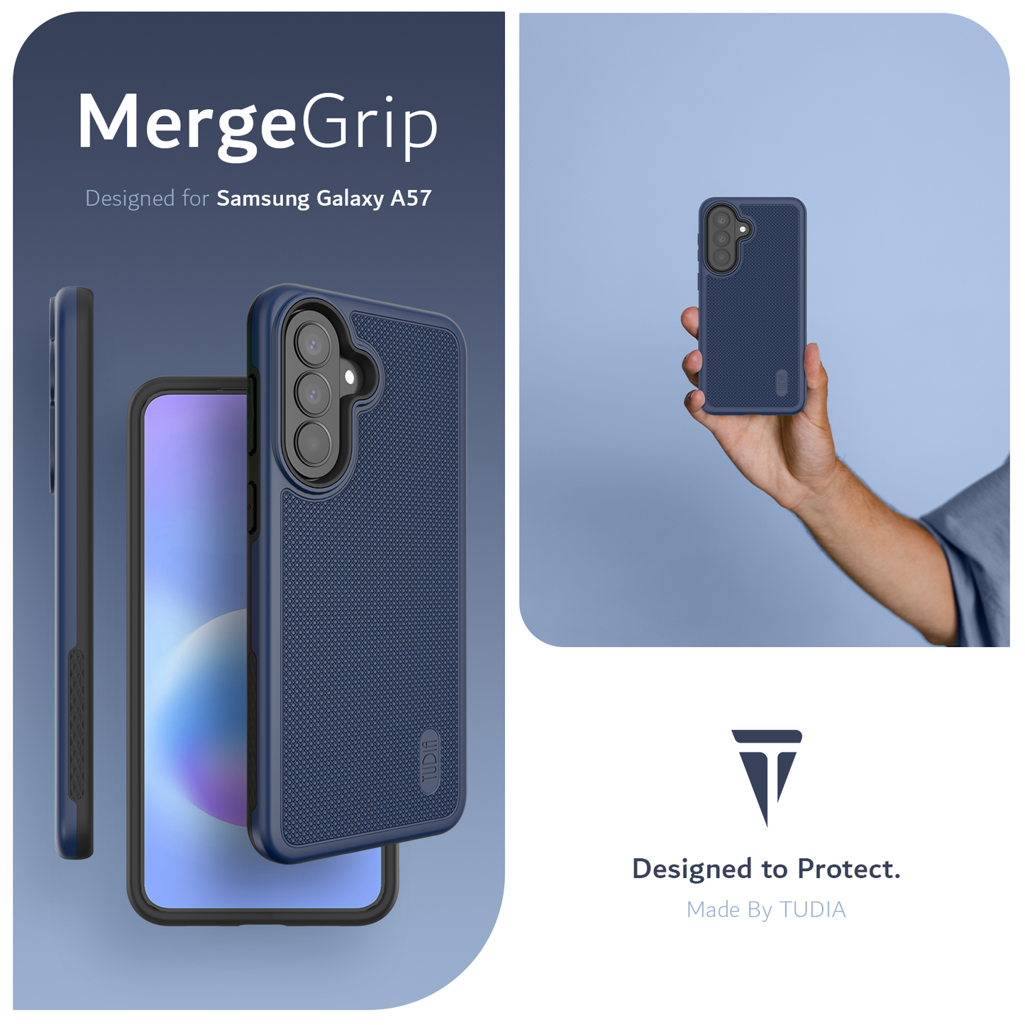 Samsung Galaxy A57 5G Case MergeGrip Heavy Duty