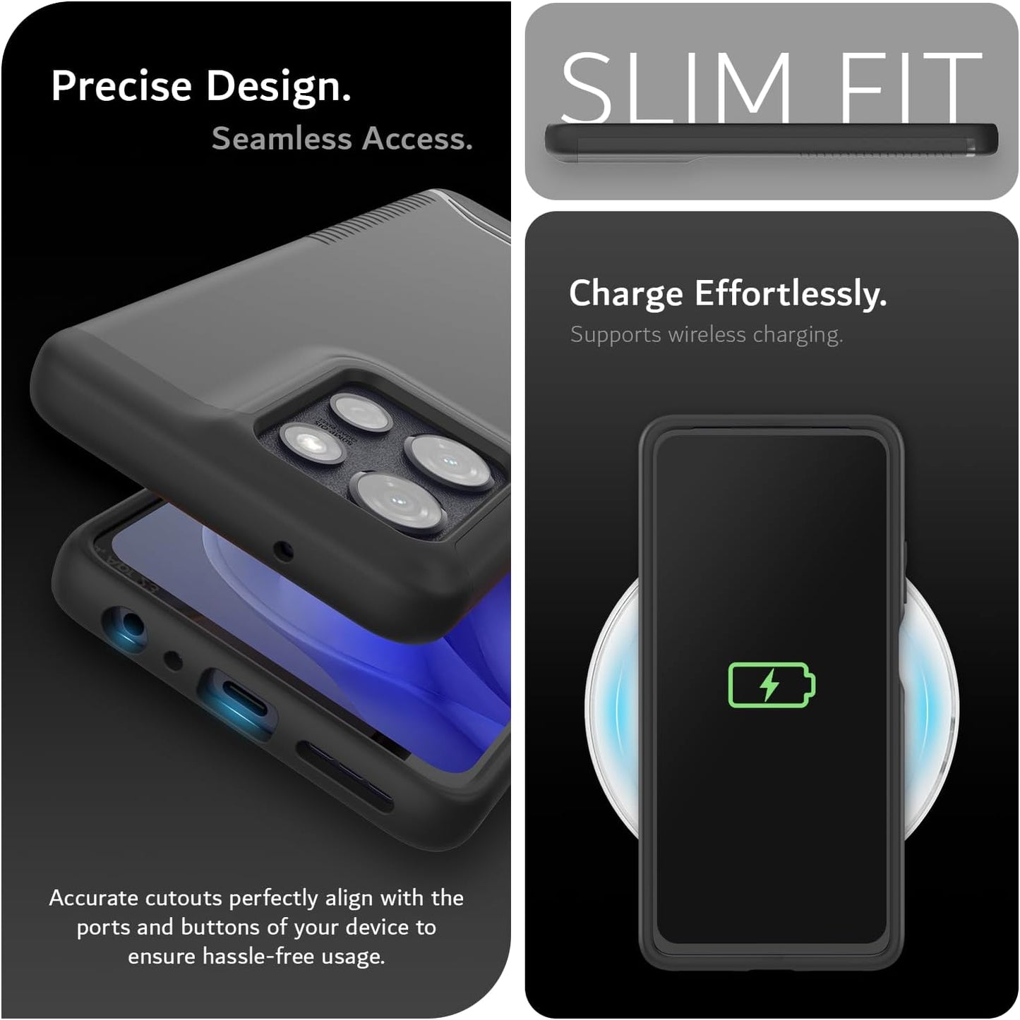 TUDIA Merge MagSafe Case for Moto G Power 5G (2025) – Heavy Duty Dual Layer Slim Protective Phone Cover with Precise Cutouts