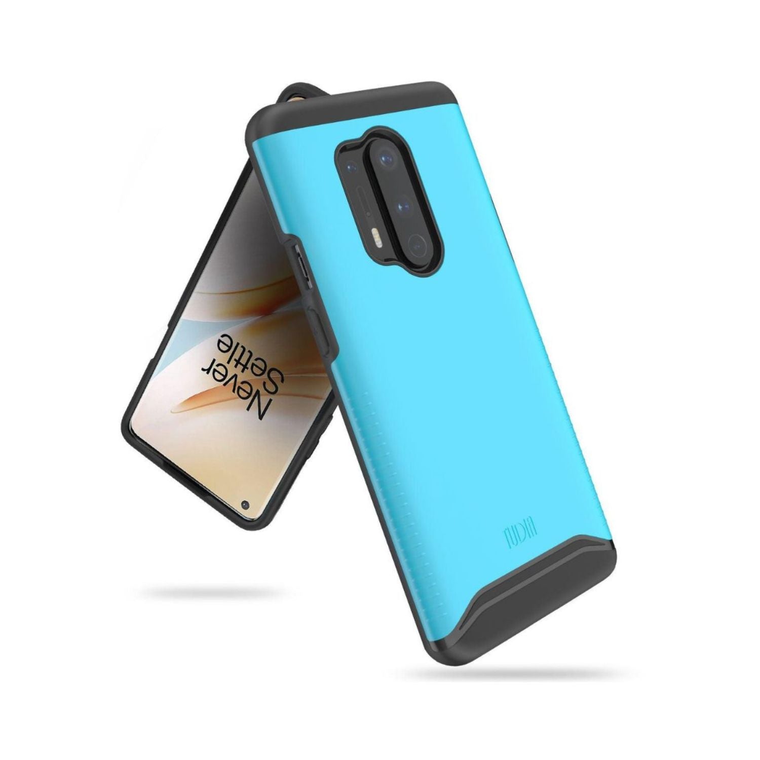 Blue Heavy Duty Dual Layer MERGE Case for OnePlus 8 Pro – Rugged Shockproof Protective Phone Cover