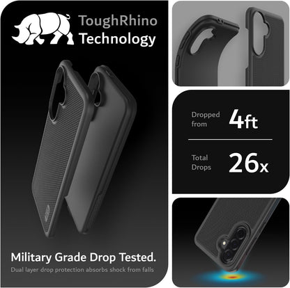Engineered with dual-layer, military-grade protection, this Samsung Galaxy A36 5G (2025) case absorbs impact to keep your device safe from drops.