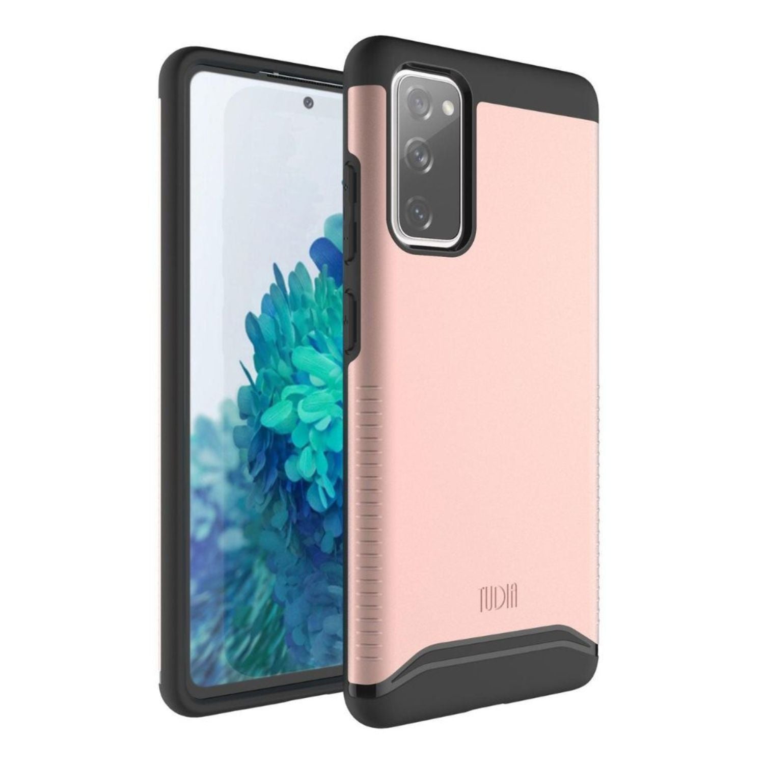 Samsung Galaxy S20 FE 5G case MERGE heavy duty dual layer protective cover in rose gold, shockproof slim fit phone case for Samsung S20 FE 5Gs