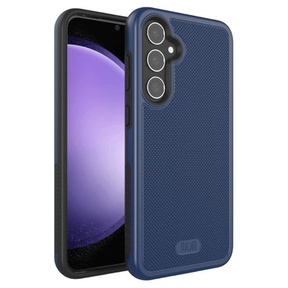 Indigo Blue MergeGrip Heavy Duty DualShield Case for Samsung Galaxy S24 FE – Shockproof Rugged Protective Cover