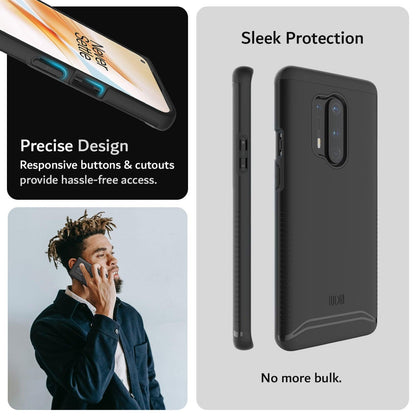TUDIA OnePlus 8 Pro MERGE Case – Dual Layer Heavy Duty Shockproof Protective Cover with Precise Cutouts and Responsive Buttons