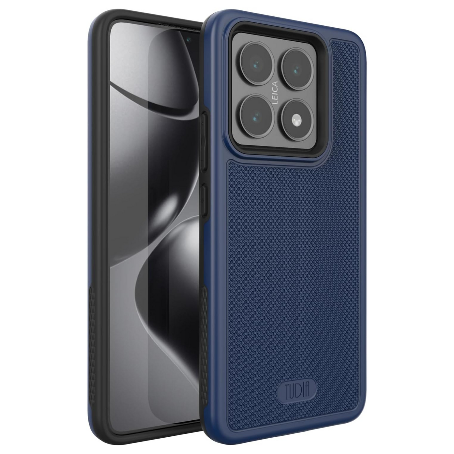 Indigo Blue MergeGrip Heavy Duty Case for Xiaomi 14T 5G (2024) – Rugged Shockproof Protective Phone Cover