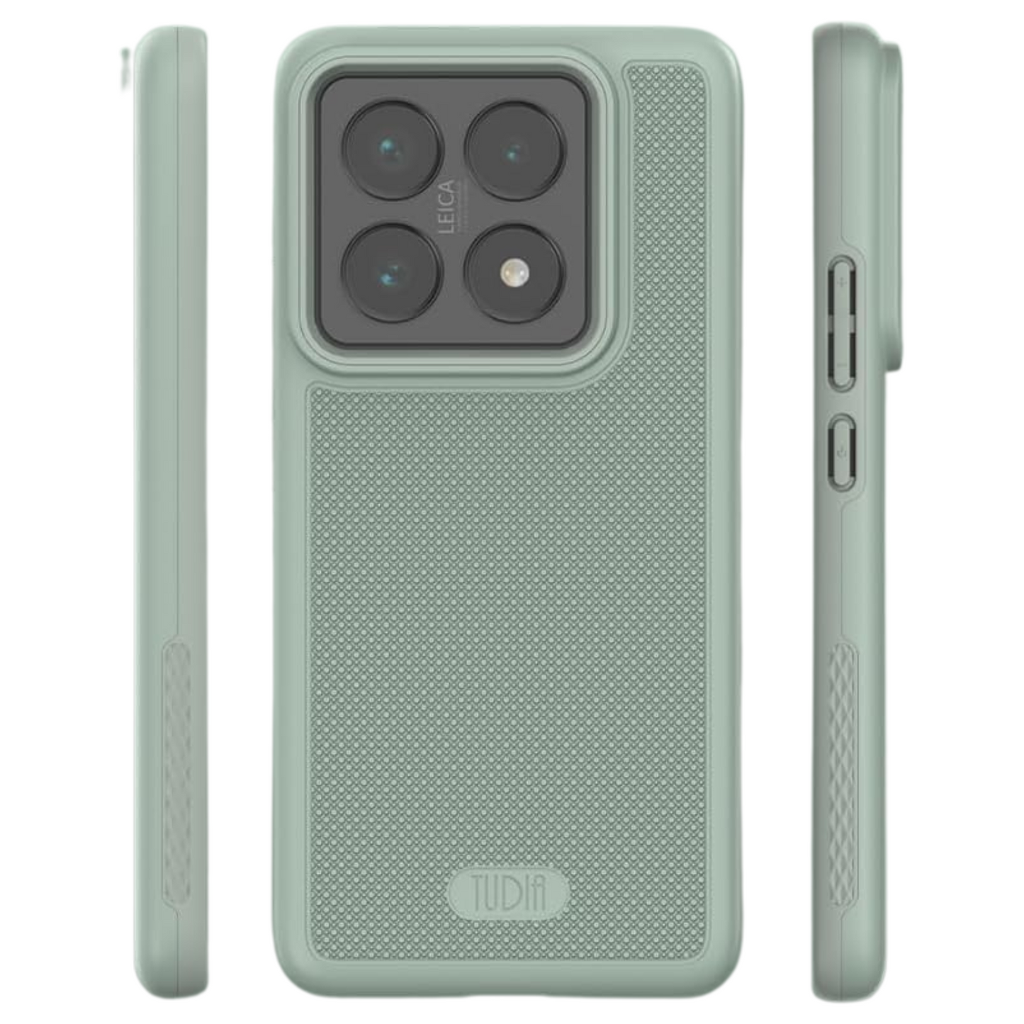 Green Lily MergeGrip Magsafe Heavy Duty Case for Xiaomi 14T Pro 5G (2024) – Rugged Shockproof Magnetic Protective Phone Cover