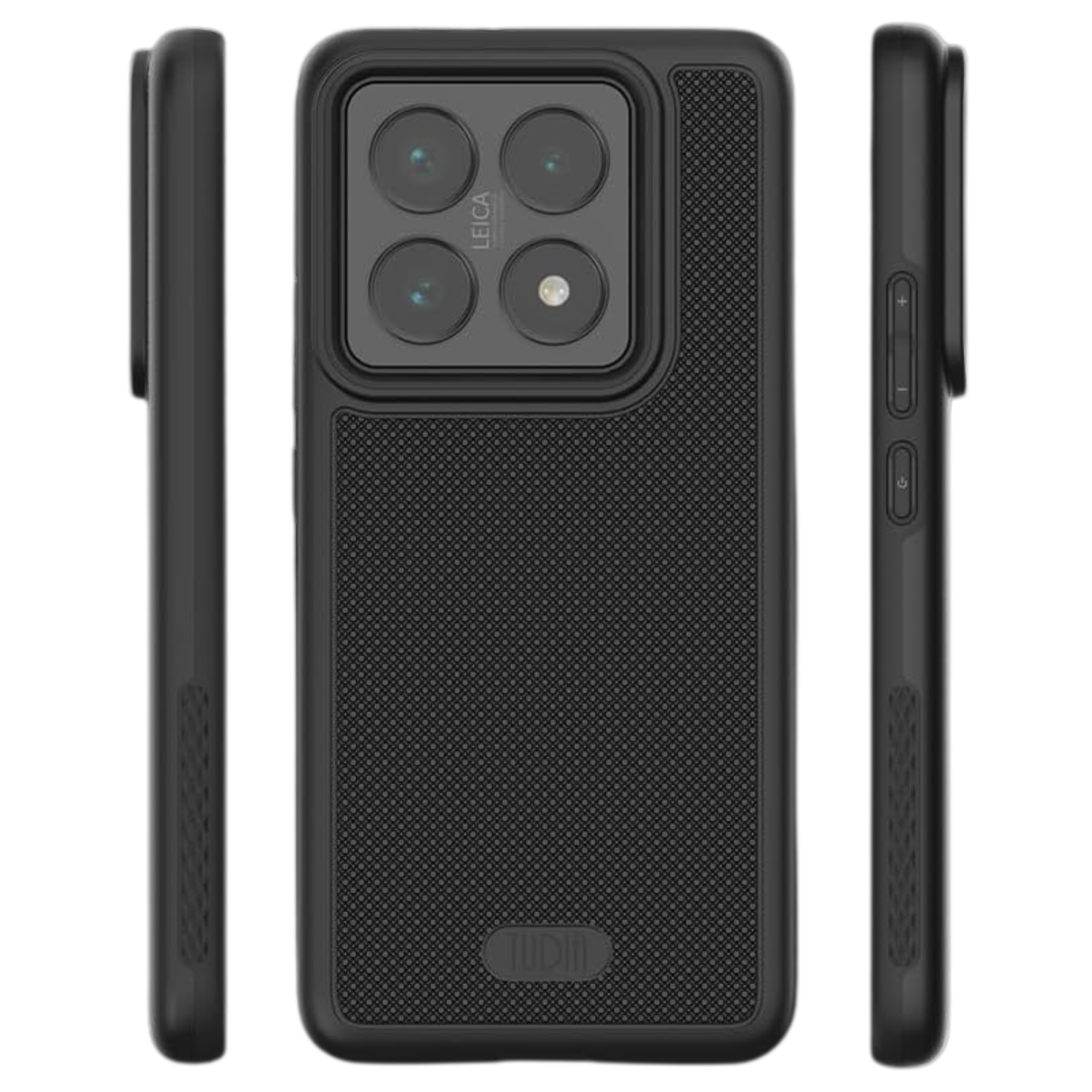 Jet Black MergeGrip Magsafe Heavy Duty Case for Xiaomi 14T Pro 5G (2024) – Rugged Shockproof Magnetic Protective Phone Cover