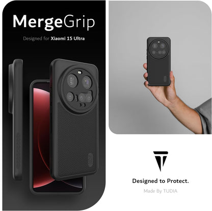 Featuring MergeGrip technology, this Xiaomi 15 Ultra 5G (2024) case offers enhanced protection and a secure hold.