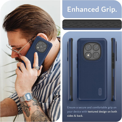 Shockproof Dual-Layer Case for Xiaomi Redmi Note 14 Pro 5G (2025) – MergeGrip Rugged Heavy Duty Cover with Enhanced Grip