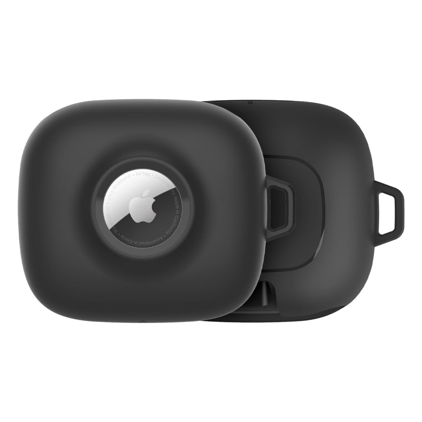 2-in-1 Powerbeats Pro 2 (2025) Case Only with Airtag Holder with Magnetic Lid Lock and Carabiner for Earbuds