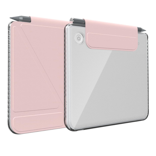 Kobo Libra Colour (2024) Case M-FLIP Detachable Clear Magnetic Fold Cover with Stylus Holder