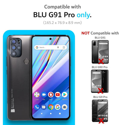 BLU G91 Pro Case MERGE Heavy Duty Dual Layer - TUDIA Products